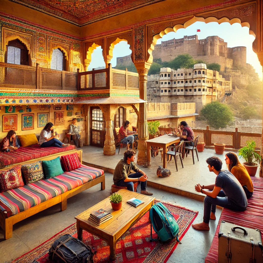 vibrant-backpacker-hostel-in-Jodhpur